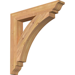 Elegant wooden corbel showcasing intricate craftsmanship, designed to enhance architectural features. Ideal for adding charm to shelves and countertops.